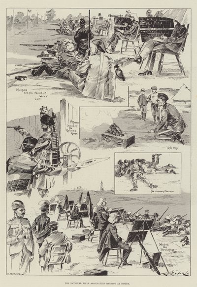 De Nationale Schietvereniging Bijeenkomst in Bisley door Ralph Cleaver